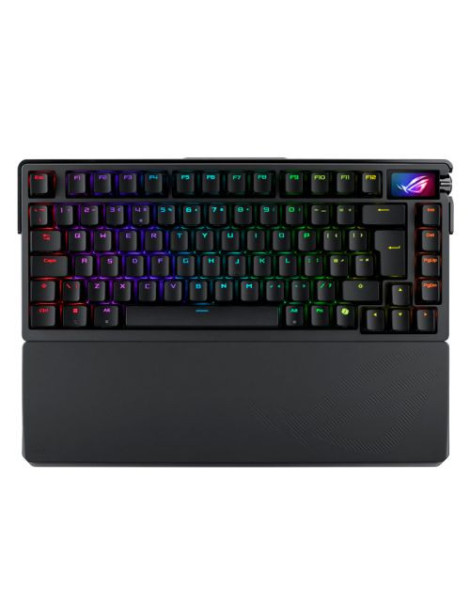 Asus ROG AZOTH Extreme Compact 75% Mechanical RGB Gaming Keyboard  Wireless/Btooth/USB  NX Snow Switches  8000Hz  OLED Display  Control Knob