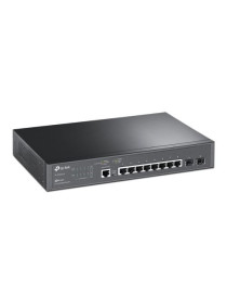 TP-LINK (TL-SG3210) 8-Port JetStream Gigabit L2+ Managed Switch with 2 SFP Slots  Rackmountable