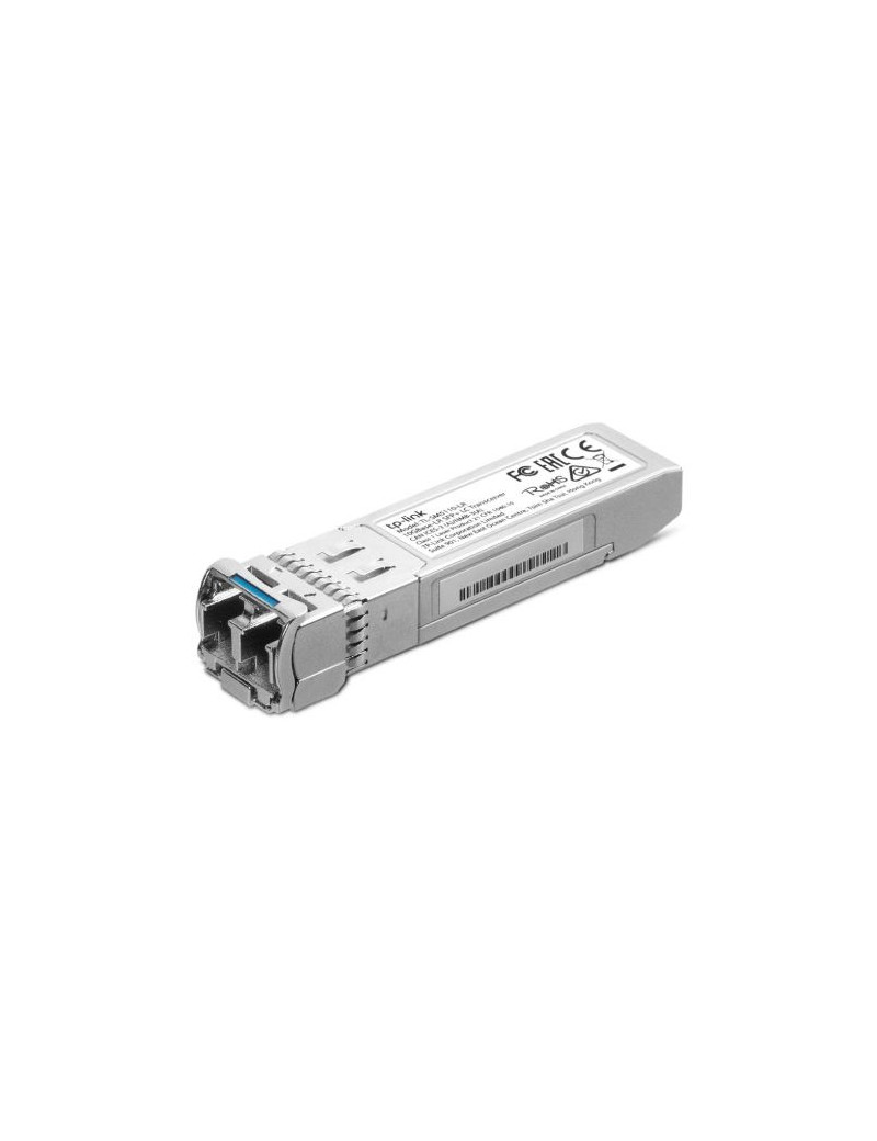 TP-LINK (TL-SM5110-LR) 10GBase-LR SFP+ LC Transceiver  Single-mode  Hot-Pluggable  DDM Support  1310 nm