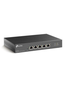 TP-LINK (TL-SX105) 5-Port Unmanaged 10G Multi-Gigabit Desktop/Rackmount Switch  5x 100/1G/2.5G/5G/10G  Fanless  Steel Case