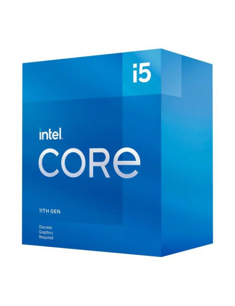 Intel Core i5-11400F CPU  1200  2.6 GHz (4.4 Turbo)  6-Core  65W  14nm  12MB Cache  Rocket Lake  No Graphics