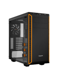 Be Quiet! Pure Base 600 Gaming Case w/ Window  ATX  2 x Pure Wings 2 Fans  Orange Trim