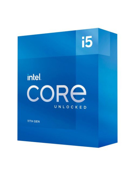 Intel Core i5-11600K CPU  1200  3.9 GHz (4.9 Turbo)  6-Core  125W  14nm  12MB Cache  Overclockable  Rocket Lake  NO HEATSINK/FAN