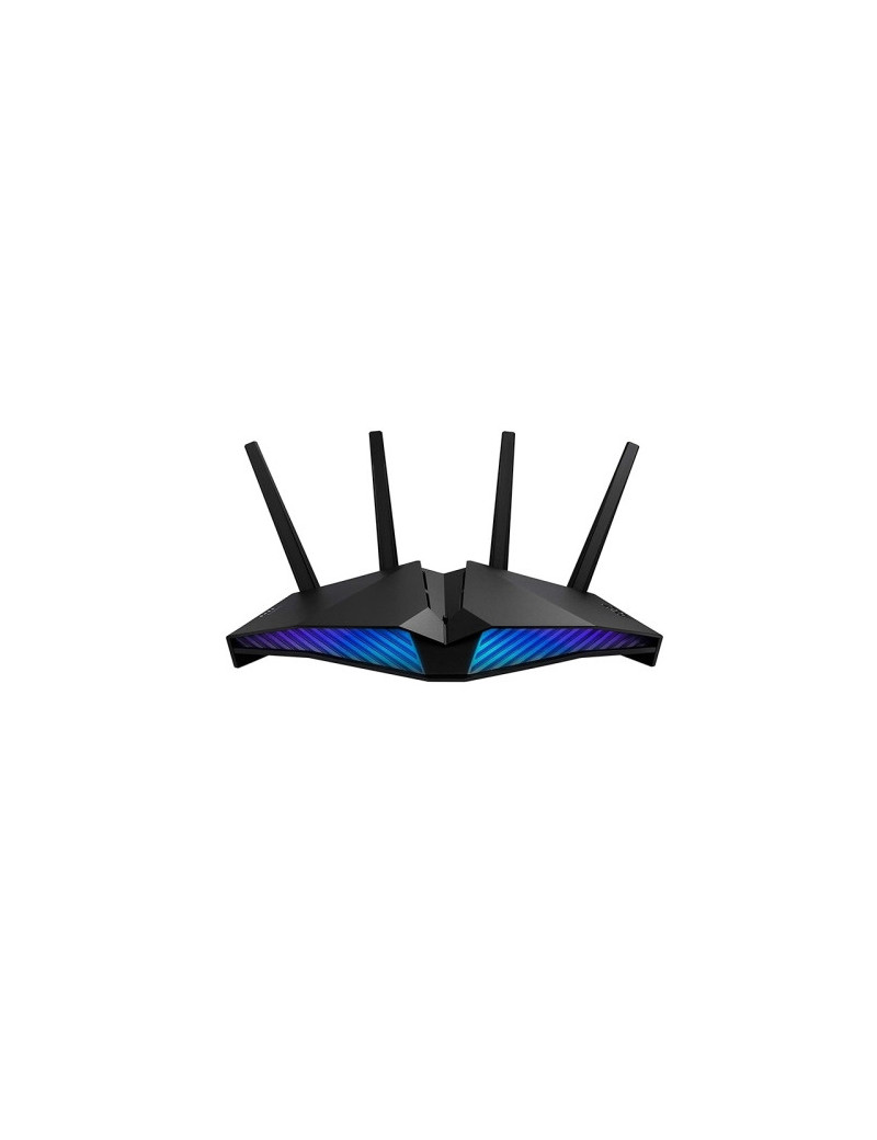 Asus (DSL-AX82U) AX5400 Wireless ADSL/VDSL2 Dual Band RGB Wi-Fi 6 Router  802.11ax  AiMesh  Lifetime Free Internet Security