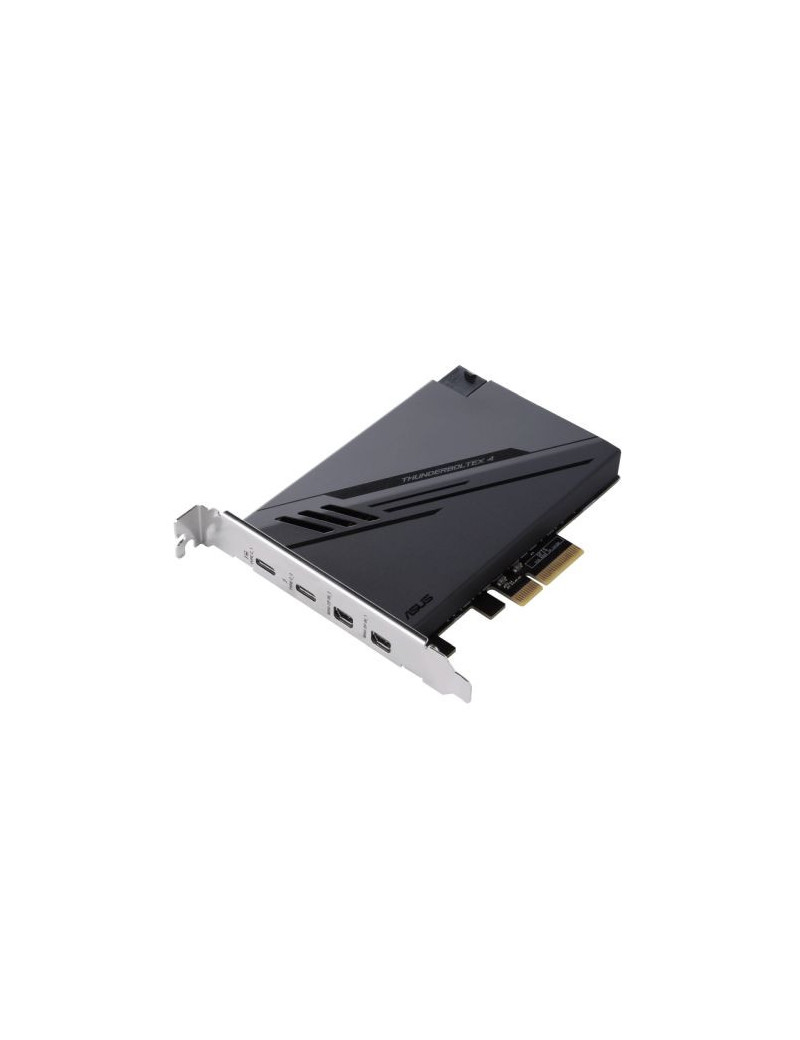 Asus ThunderboltEX 4 Card  PCI Express  2 x Thunderbolt 4 (USB-C)  2 x Mini DisplayPort In  TBT Header  USB 2.0 Header