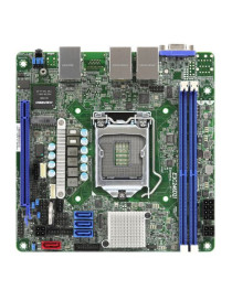 Asrock Rack E3C246D2I Server Board  Intel C246  1151  Mini ITX  DDR4  VGA  Dual GB LAN  IPMI LAN  M.2