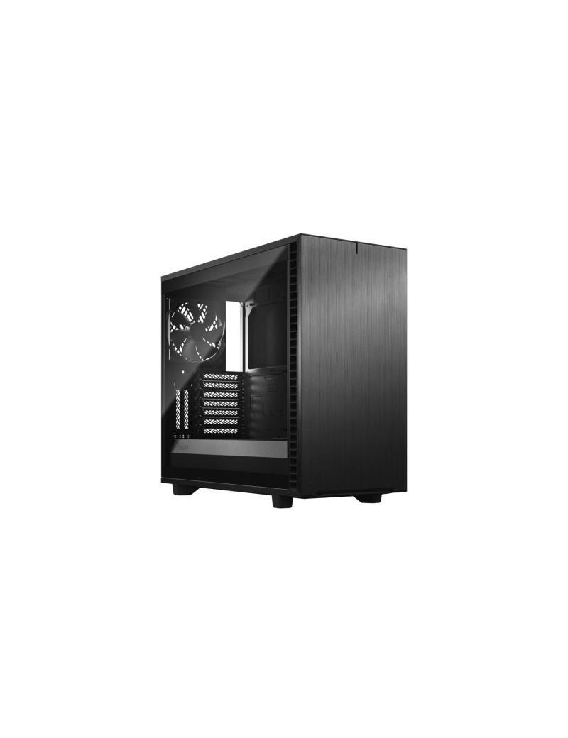 Fractal Design Define 7 (Light TG) Gaming Case w/ Light Tint Glass Window  E-ATX  Multibracket  3 Fans  Fan Hub  Silence-optimized  USB-C