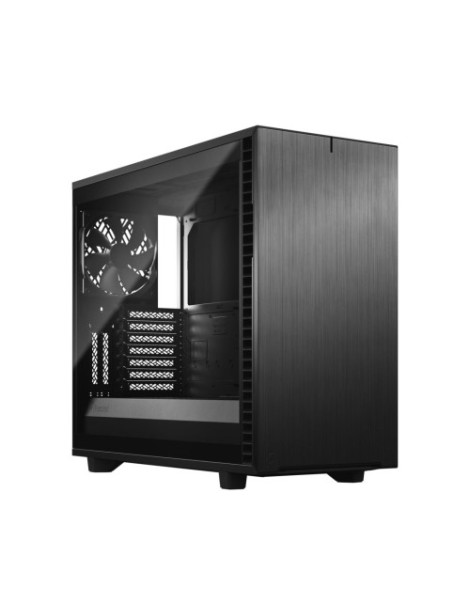 Fractal Design Define 7 (Light TG) Gaming Case w/ Light Tint Glass Window  E-ATX  Multibracket  3 Fans  Fan Hub  Silence-optimized  USB-C