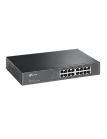 TP-LINK (TL-SF1016DS) 16-Port 10/100Mbps Unmanaged Desktop/Rackmount Switch  13-inch Steel Case