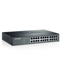 TP-LINK (TL-SG1024D) 24-Port Gigabit Unmanaged  Desktop/Rackmount Switch  Steel Case