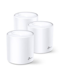 TP-LINK (DECO X20) Whole Home Mesh Wi-Fi 6 System  3 Pack  Dual Band AX1800  OFDMA & MU-MIMO