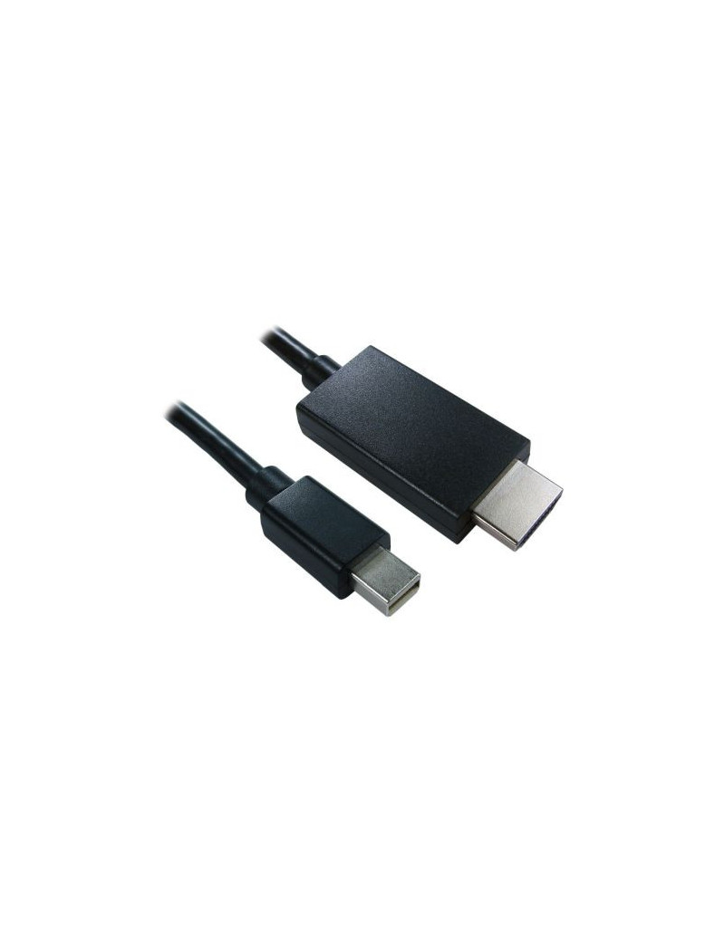 Spire Mini DisplayPort Male to HDMI Male Converter  1 Metre