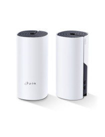 TP-LINK (DECO P9) Whole-Home Hybrid Mesh Wi-Fi System with Powerline  2 Pack  Dual Band AC1200 + HomePlug AV1000