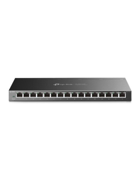 TP-LINK (TL-SG116E) 16-Port Gigabit Unmanaged Pro Switch  Steel case