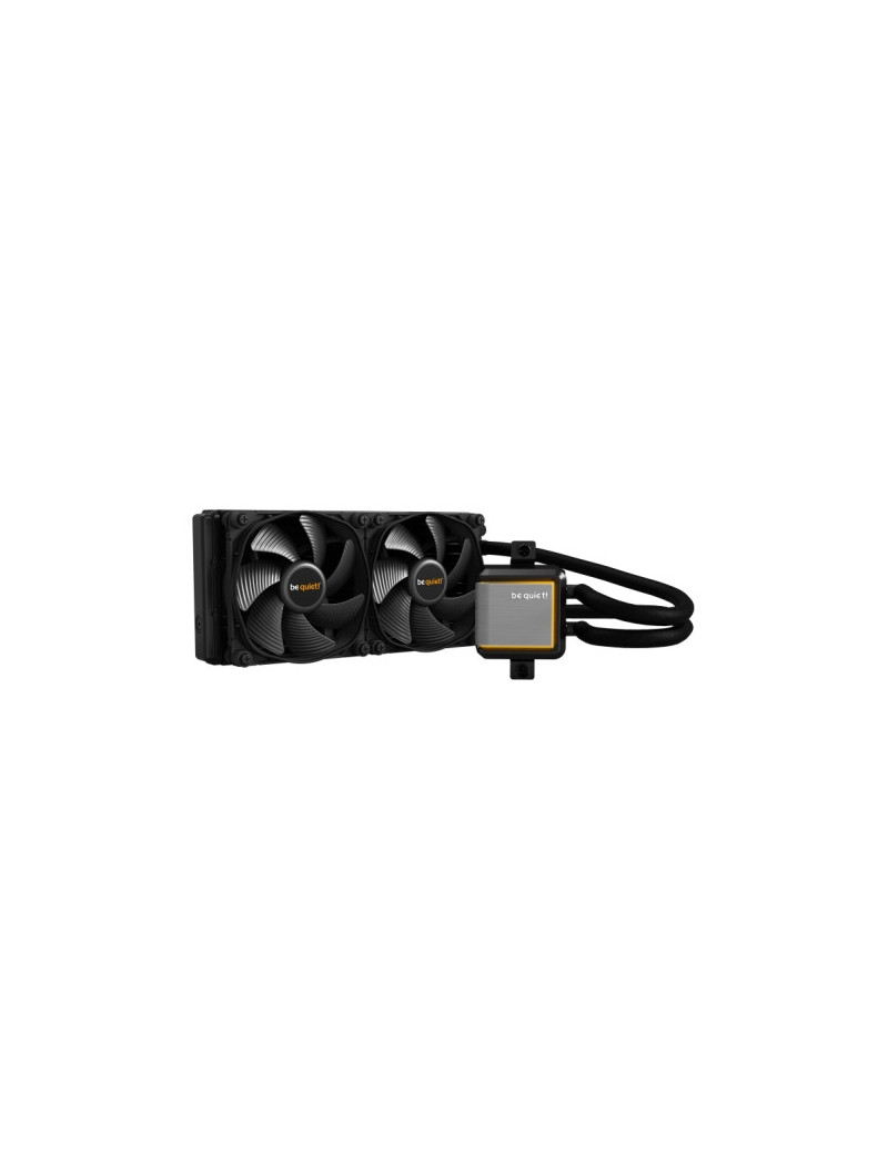 Be Quiet! Silent Loop 2 240mm ARGB Liquid CPU Cooler  Dampened & Adjustable Pump  2 x 12cm Silent Wings 3 PWM Fans