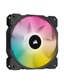 Corsair iCUE SP120 ELITE Performance 12cm PWM RGB Case Fan  8 ARGB LEDs  Hydraulic Bearing  Single Fan Expansion Pack