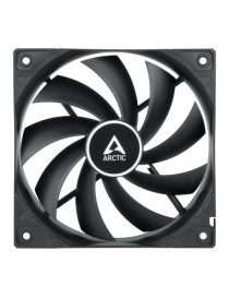 Arctic F12 12cm PWM PST Case Fan  Black  9 Blades  Fluid Dynamic  230-1350 RPM