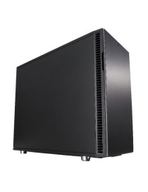 Fractal Design Define R6 (Black Solid) Gaming Case  E-ATX  Modular Design  3 Fans  Fan Hub  Sound Dampening