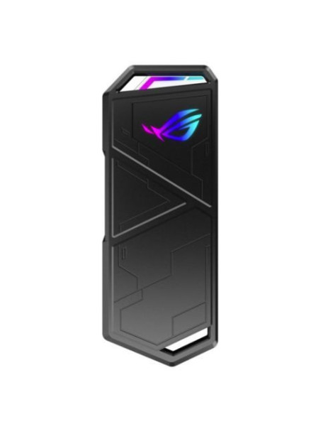 Asus ROG STRIX ARION M.2 NVMe SSD Caddy  USB 3.2 Gen2 Type-C  Aluminium  Thermal Pads  RGB Lighting  Hanger & USB-A Cable inc.