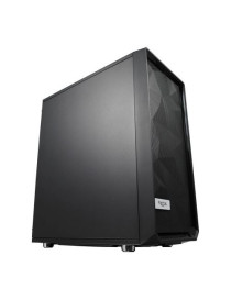 Fractal Design Meshify C (Black Solid) Gaming Case  ATX  Angular Mesh Front  High-airflow  2 x 12cm Fans