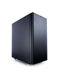 Fractal Design Define C (Black Solid) Quiet Gaming Case  ATX  2 Fans  ModuVent Technology  PSU Shroud  Optional Top Filter