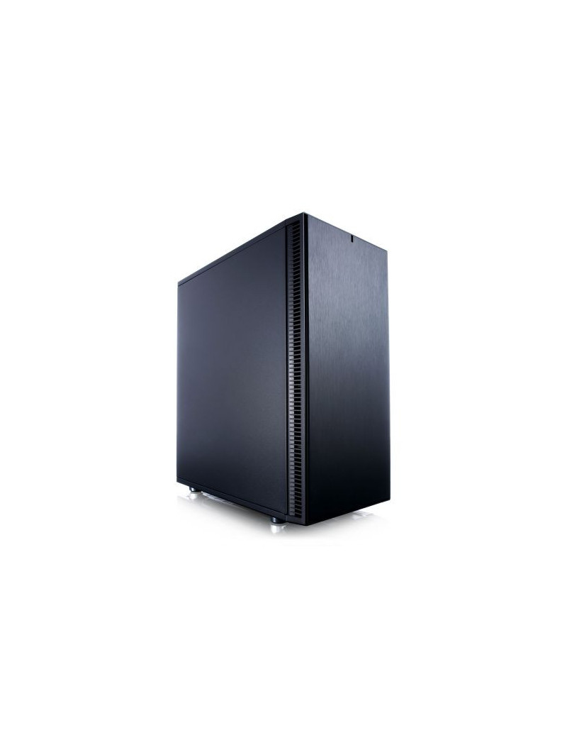 Fractal Design Define C (Black Solid) Quiet Gaming Case  ATX  2 Fans  ModuVent Technology  PSU Shroud  Optional Top Filter