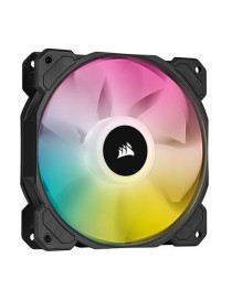 Corsair iCUE SP140 ELITE Performance 14cm PWM RGB Case Fan  8 ARGB LEDs  Hydraulic Bearing  Single Fan Expansion Pack