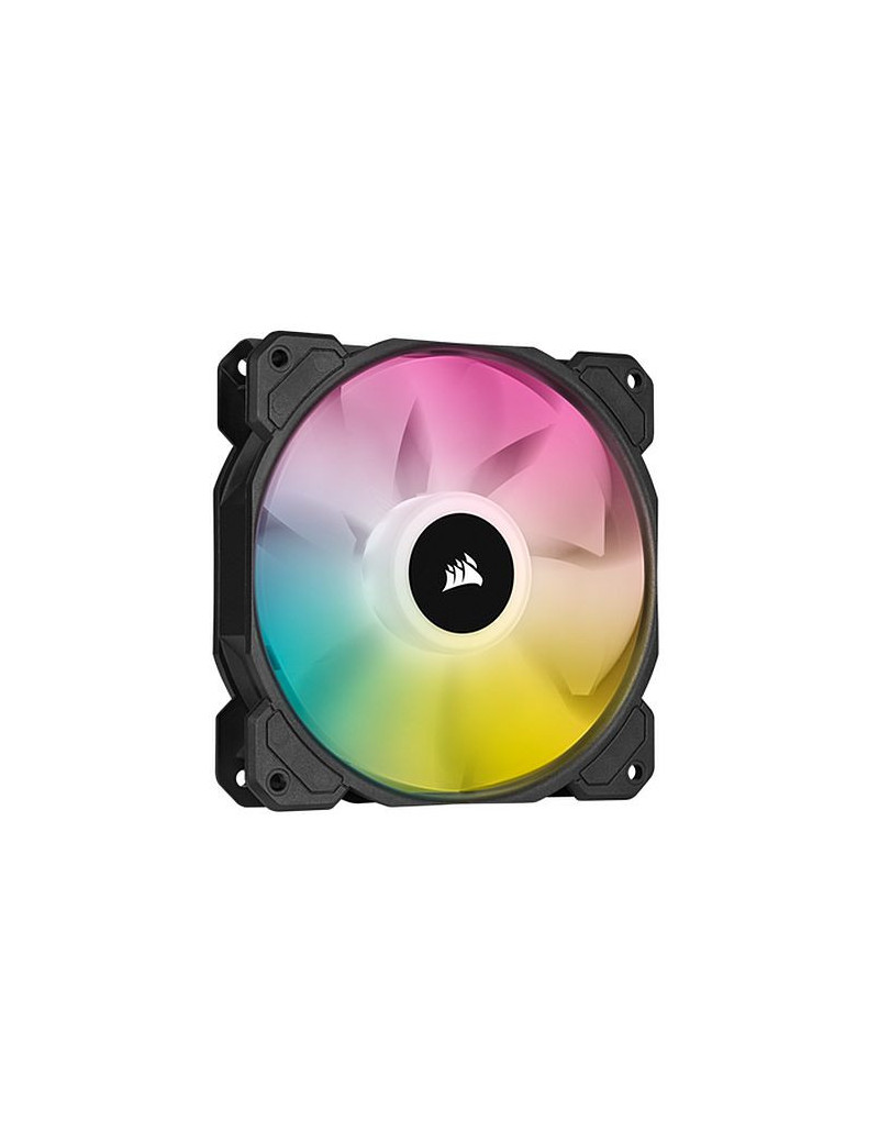 Corsair iCUE SP140 ELITE Performance 14cm PWM RGB Case Fan  8 ARGB LEDs  Hydraulic Bearing  Single Fan Expansion Pack