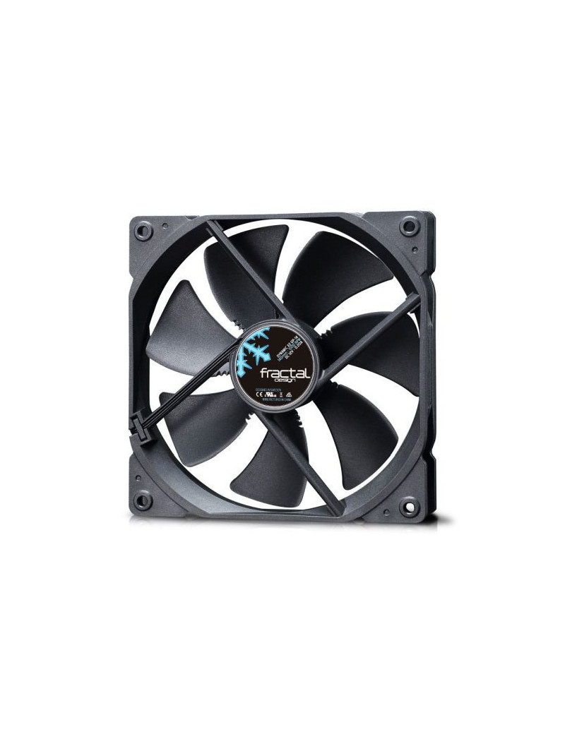 Fractal Design Dynamic X2 GP-14 14cm Case Fan  Long Life Sleeve Bearing  Counter-balanced Magnet  1000 RPM  Black