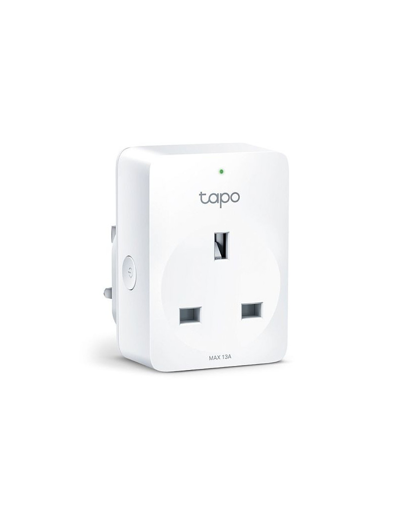 TP-LINK (TAPO P110) Mini Smart Wi-Fi Socket  Remote Access  Scheduling  Away Mode  Voice Control  Energy Monitoring