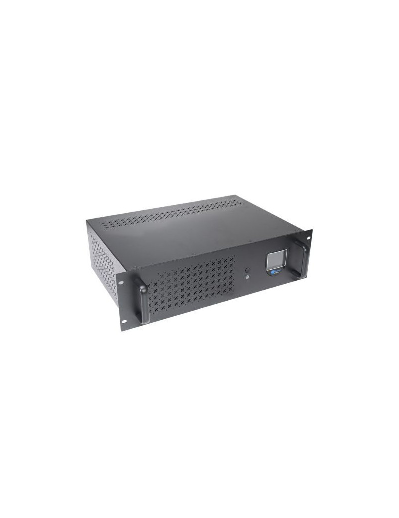 Powercool Off-Line 1500VA 3U Rackmountable UPS  900W  AVR Energy Saving  DC Cold Start  Alarm  1x UK Socket  3x IEC  2x RJ45  1x USB  LCD Monitoring