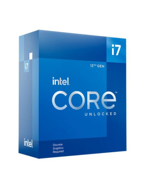 Intel Core i7-12700KF CPU  1700  3.6 GHz (5.0 Turbo)  12-Core  125W (190W Turbo)  10nm  25MB Cache  Alder Lake  Overclockable  No Graphics  NO HEATSINK/FAN