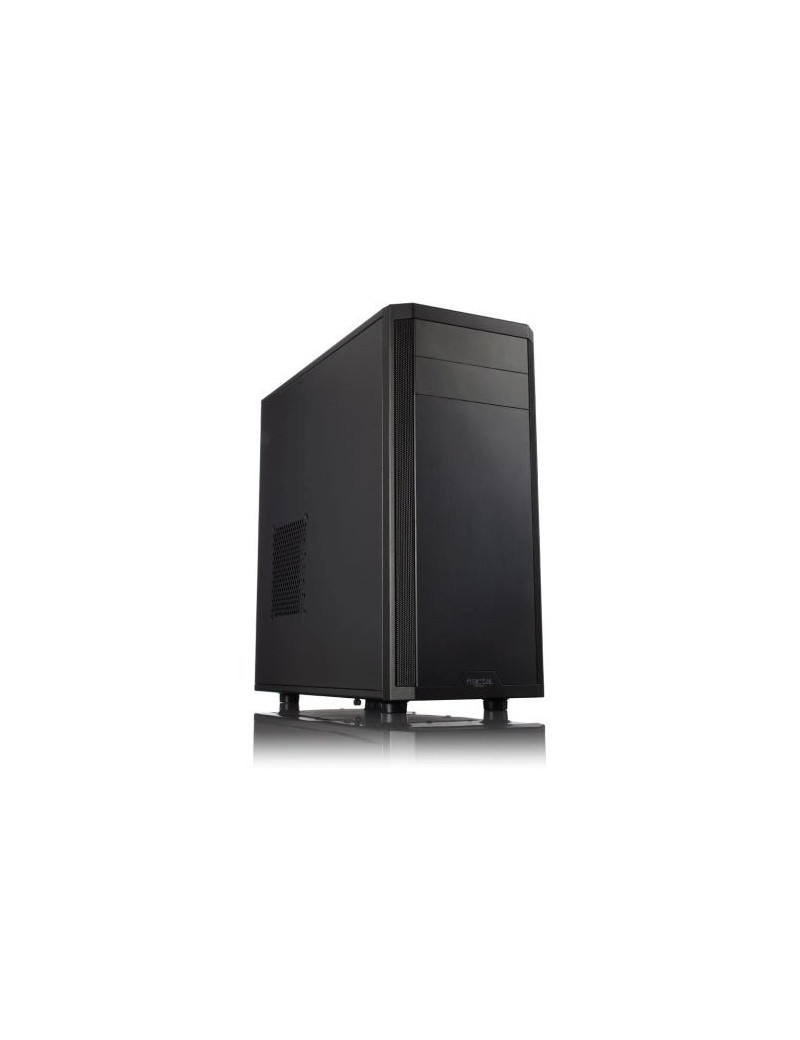 Fractal Design Core 2300 Mid Tower Gaming Case  ATX  Brushed Aluminium-look  Vertical HDD Bracket  2 Fans