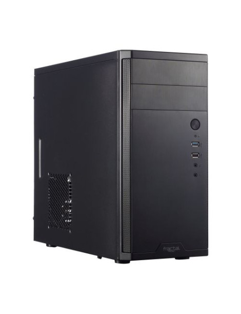 Fractal Design Core 1100 Case  Micro ATX  Brushed Aluminium-look  350mm GPU Support  USB 3.0  1 Fan