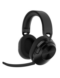 Corsair HS55 Wireless Lightweight Gaming Headset  2.4GHz/Bluetooth  24hrs Battery  7.1 Surround  Flip-To-Mute Mic  Memory Foam  Carbon