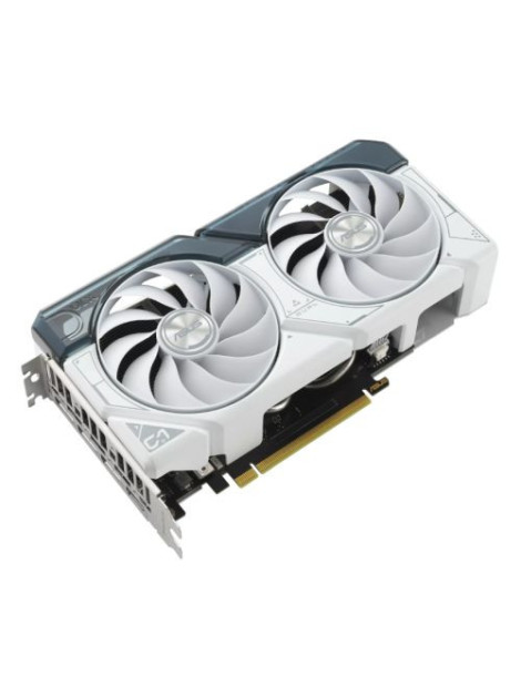 Asus DUAL RTX4060 Ti White OC  PCIe4  8GB DDR6  HDMI  3 DP  2595MHz Clock  Overclocked