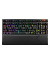 Asus ROG STRIX SCOPE II 96 Wireless Mechanical RGB Gaming Keyboard  96% Layout  Streamer Hotkeys  Multifunction Controls  Sound-Dampening