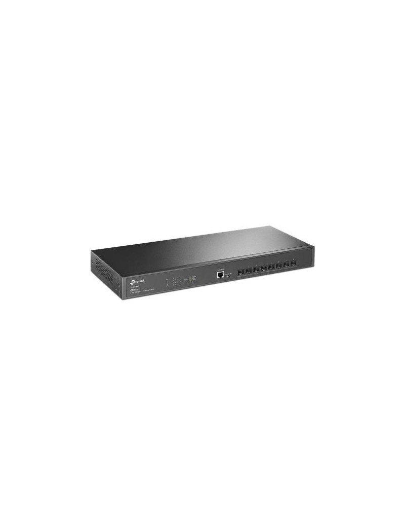 TP-LINK (TL-SX3008F) JetStream 8-Port 10GE SFP+ L2+ Managed Switch  Centralized Management  Fanless  Rackmountable