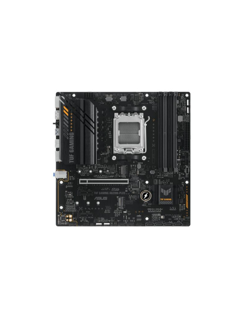 Asus TUF GAMING A620M-PLUS  AMD A620  AM5  Micro ATX  4 DDR5  HDMI  2 DP  2.5G LAN  PCIe4  2x M.2