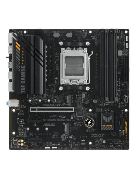 Asus TUF GAMING A620M-PLUS  AMD A620  AM5  Micro ATX  4 DDR5  HDMI  2 DP  2.5G LAN  PCIe4  2x M.2