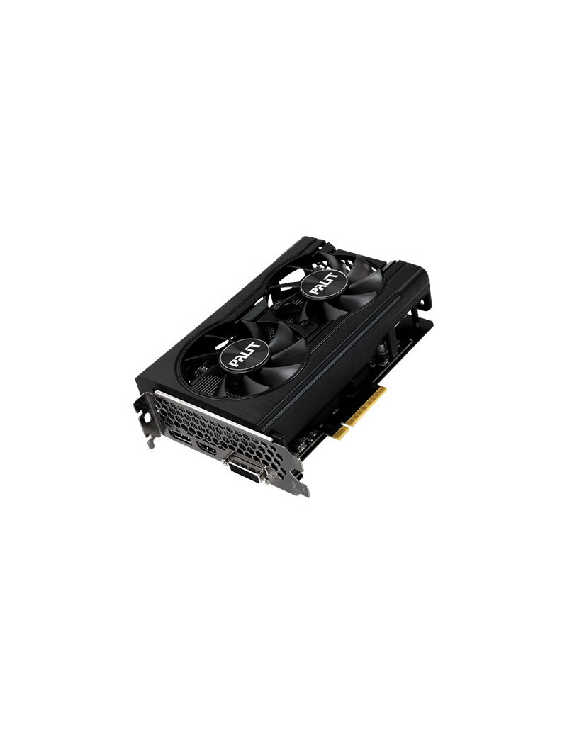 Palit RTX3050 DUAL V2  PCIe4  8GB DDR6  DVI  HDMI  DP  1777MHz Clock  RGB Lighting