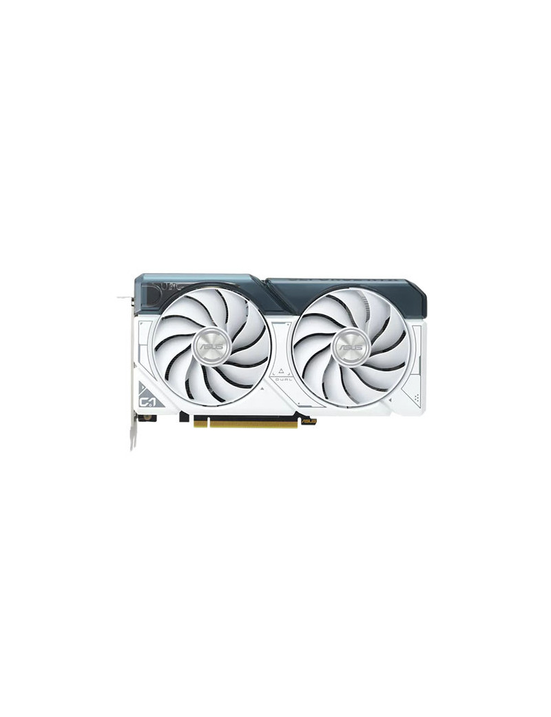 Asus DUAL RTX4060 White  PCIe4  8GB DDR6  HDMI  3 DP  2490MHz Clock