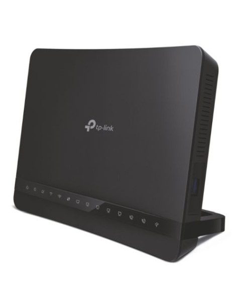 TP-LINK (Archer VR1210V V2.0) AC1200 Wireless Dual Band Gigabit VoIP VDSL2/ADSL2+ Modem Router  MU-MIMO  Telephony  Remote Management