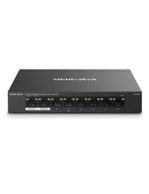 Mercusys (MS108GP) 8-Port Gigabit Desktop Switch with 7-Port PoE+  Steel Case