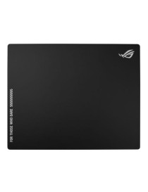 Asus ROG MOONSTONE ACE L Tempered Glass Mouse Pad  Anti-slip Silicone Base  500 x 400 x 4 mm  Black