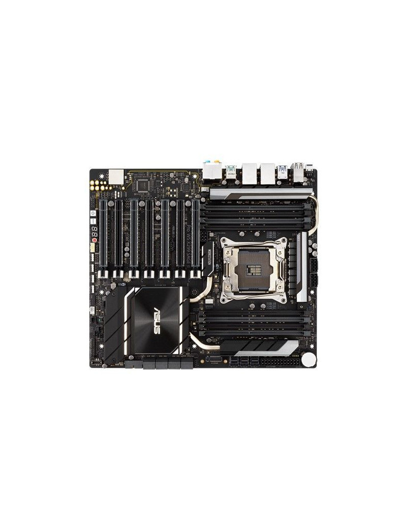 Asus PRO WS X299 SAGE II  Workstation  Intel X299  2066  CEB  7 x PCIe  U.2  Dual 2.5G LAN  AI Overclocking  2x M.2