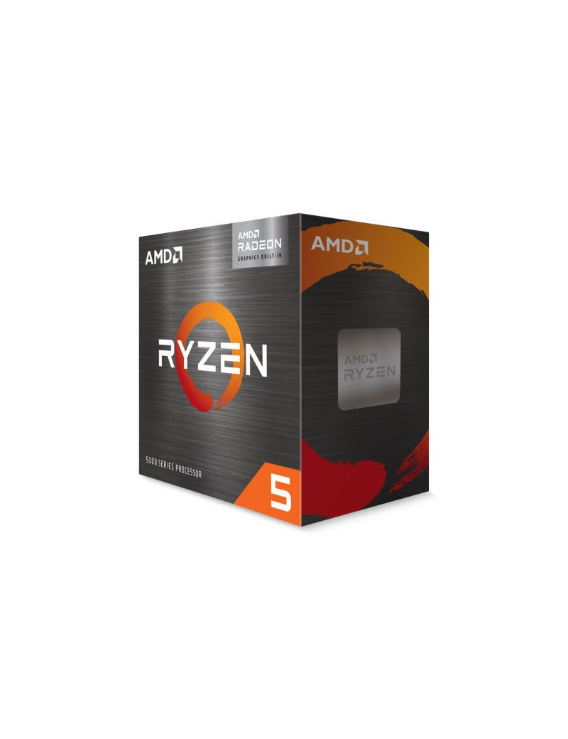 AMD Ryzen 5 5600G CPU with Wraith Stealth Cooler  AM4  3.9GHz (4.4 Turbo)  6-Core  65W  19MB Cache  7nm  5th Gen  Radeon Graphics