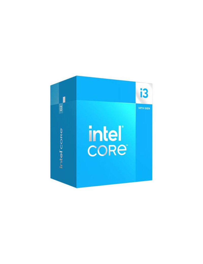 Intel Core i3-14100 CPU  1700  Up to 4.7GHz  Quad Core  60W (110W Turbo)  10nm  12MB Cache  Raptor Lake Refresh