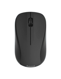 Hama MW-300 V2 Wireless Optical Mouse  3 Buttons  1200 DPI  Quiet  Ambidextrous  Black