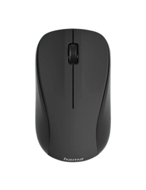 Hama MW-300 V2 Wireless Optical Mouse  3 Buttons  1200 DPI  Quiet  Ambidextrous  Black